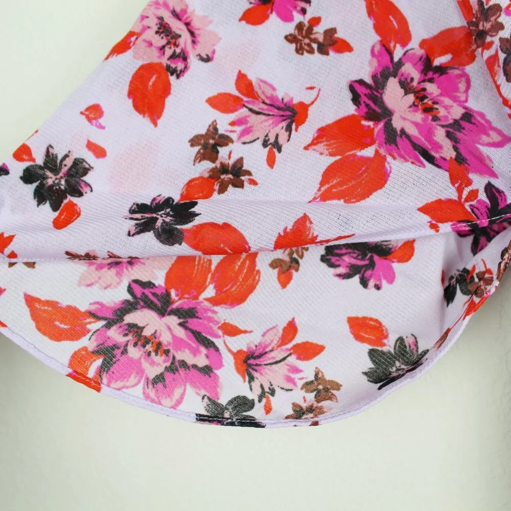 NWT Diane von Furstenberg Flutter Sleeve Dress– Floral Midi for Wedding / Brunch - Picture 10 of 11